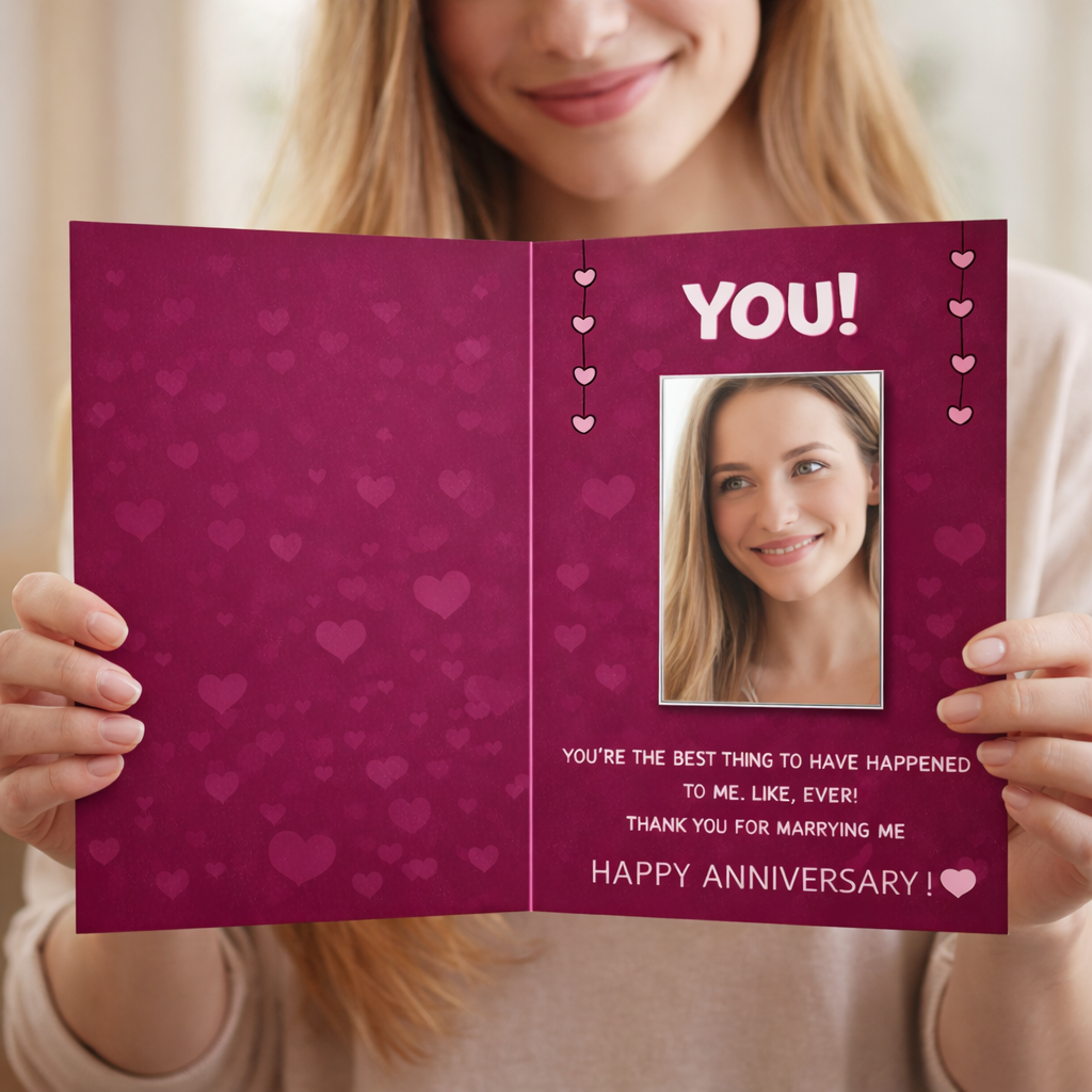 Anniversary Mirror Surprise Card