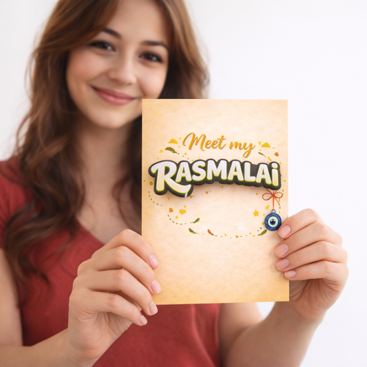 Rasmalai Funny Love Mirror Card